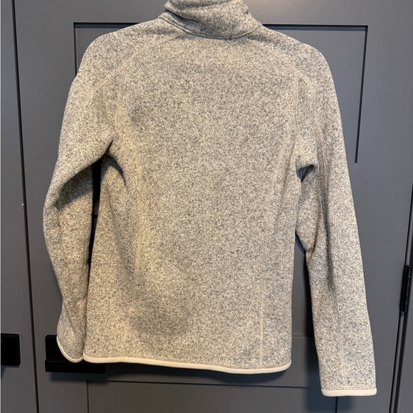 Patagonia W's Better Sweater 1/4 Zip Fleece Pullover - Pelican - Picture 4 of 5